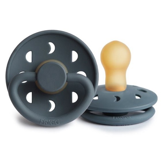FRIGG Moon pacifier | Slate