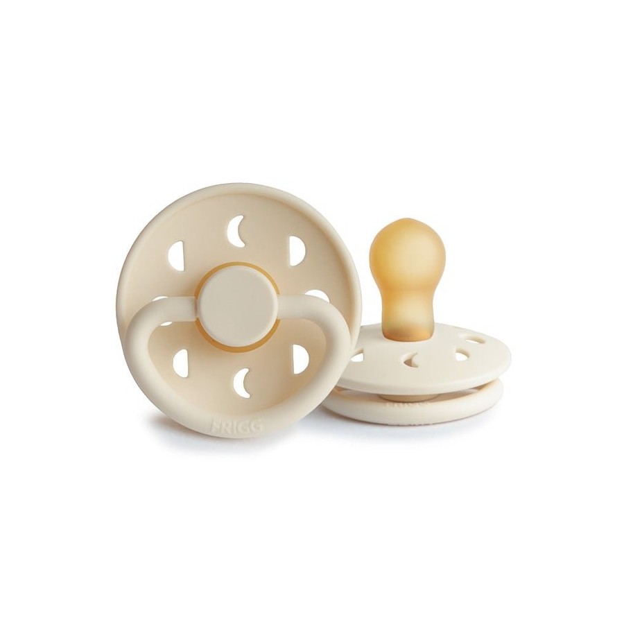 FRIGG Moon pacifier | Cream