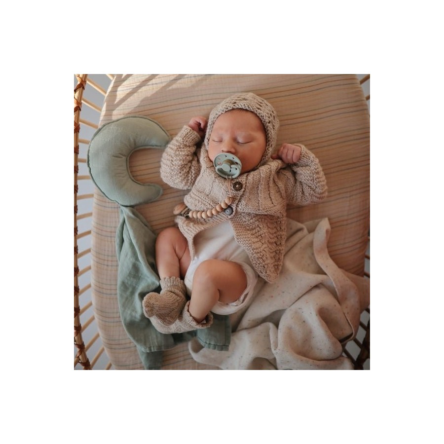 FRIGG Moon pacifier | Sage