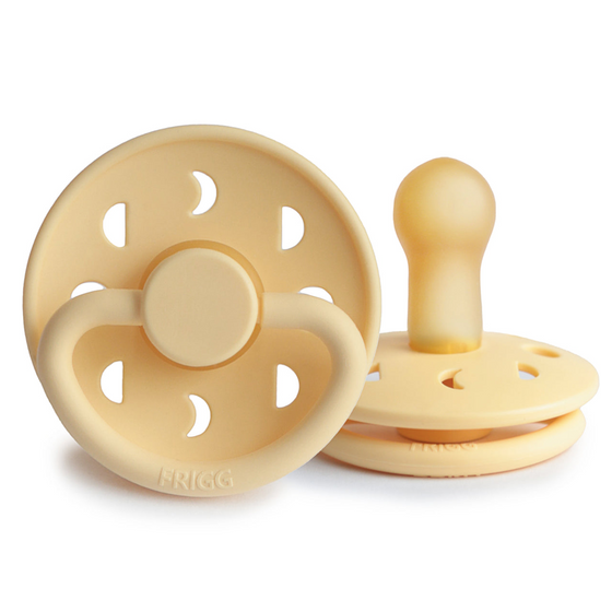 FRIGG Moon pacifier | Pale Daffodil