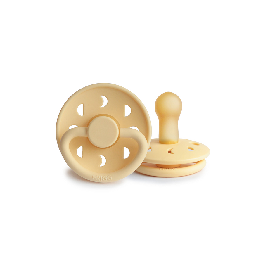 FRIGG Moon pacifier | Pale Daffodil