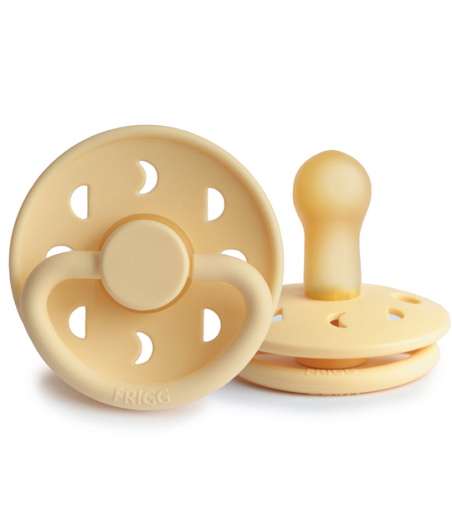 FRIGG Moon pacifier | Pale Daffodil