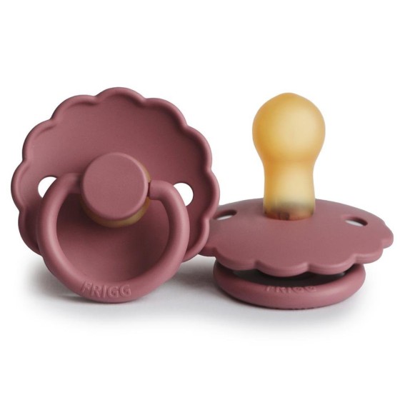 FRIGG Daisy pacifier | Dusty Rose
