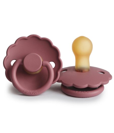 FRIGG Daisy pacifier | Dusty Rose