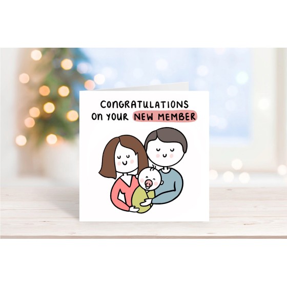 New Baby Card