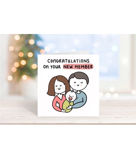 New Baby Card