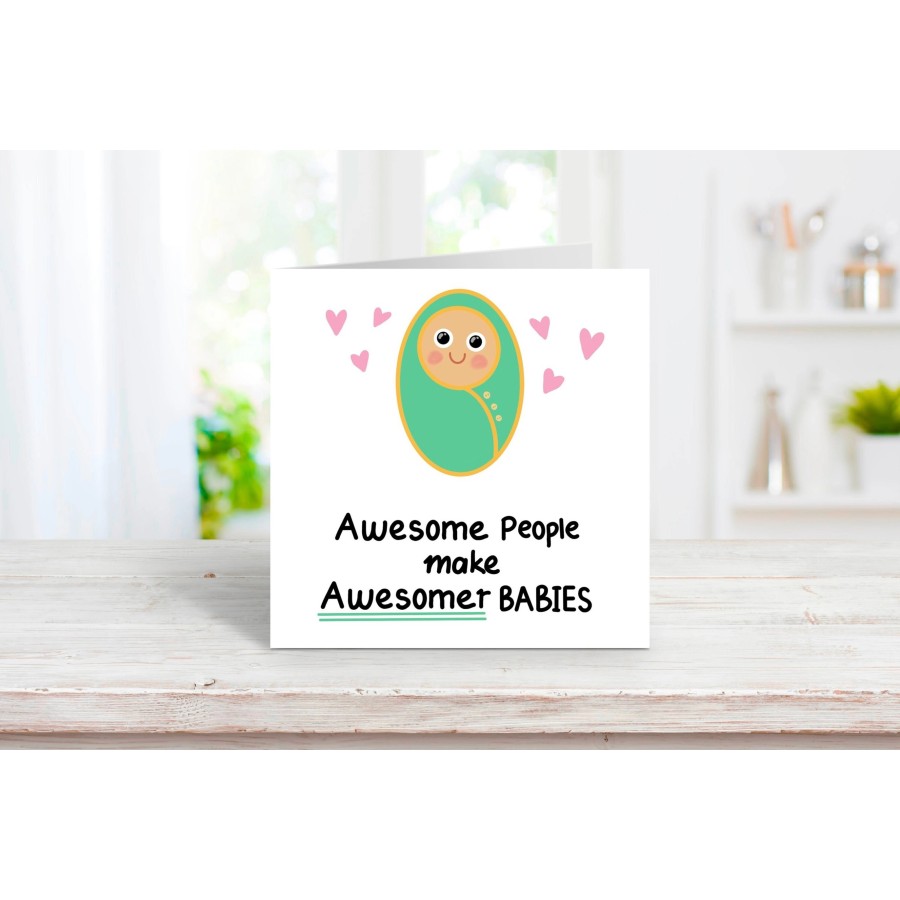 Awesome Baby Card