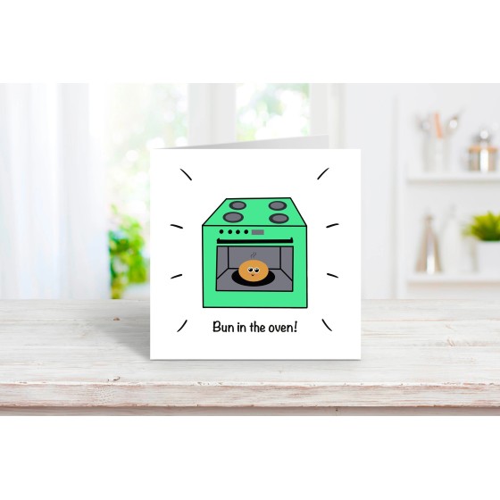 Bum Baby Card