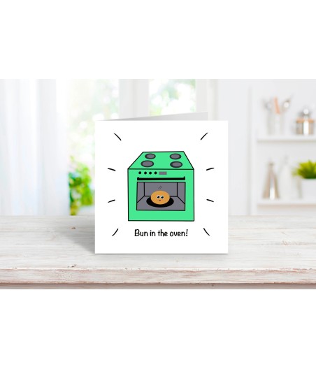 Bum Baby Card
