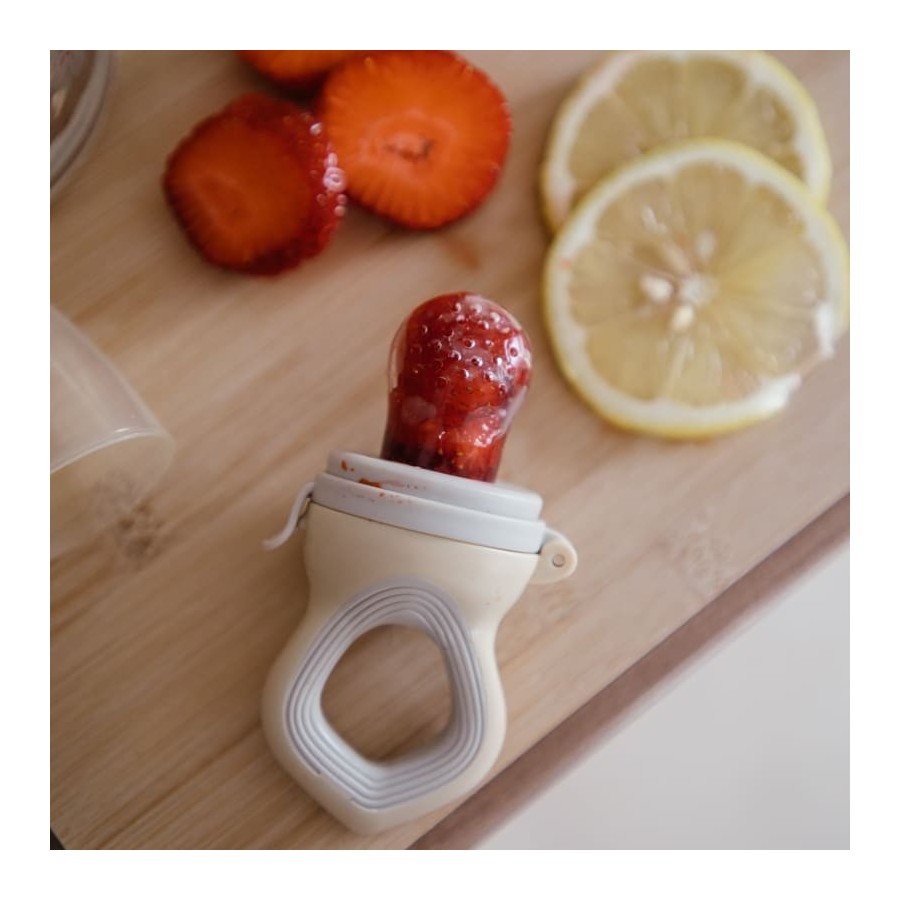 Silicone Baby Mod Feeder | Grey