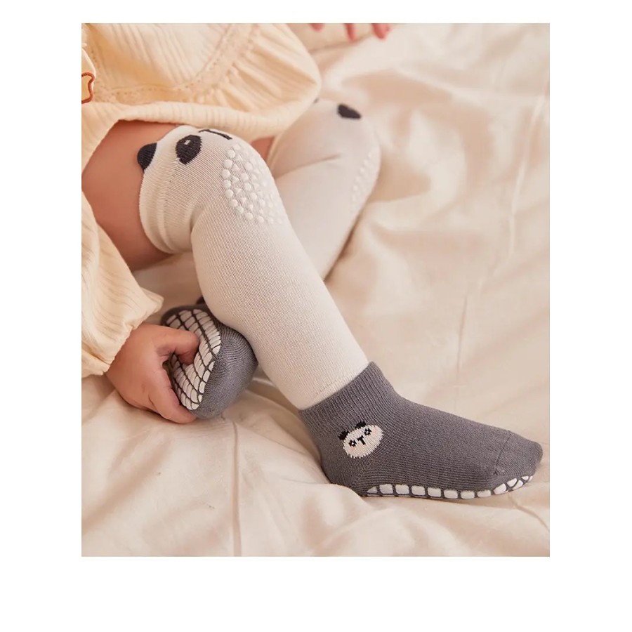 Baby Socks with Non Skid Grips | 4 Pairs