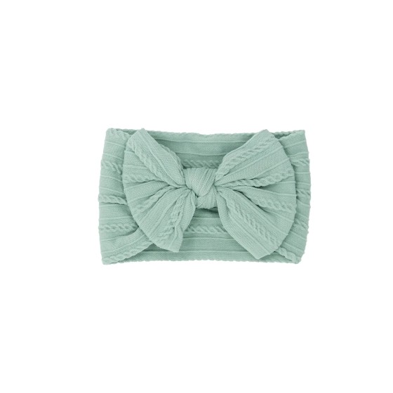Wheat Jacquard Headband | Silt Green