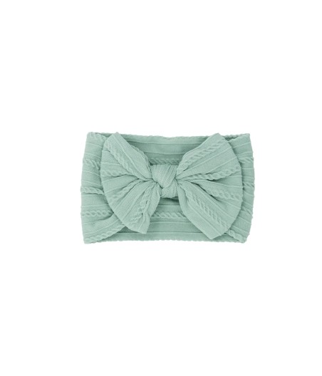 Wheat Jacquard Headband | Silt Green