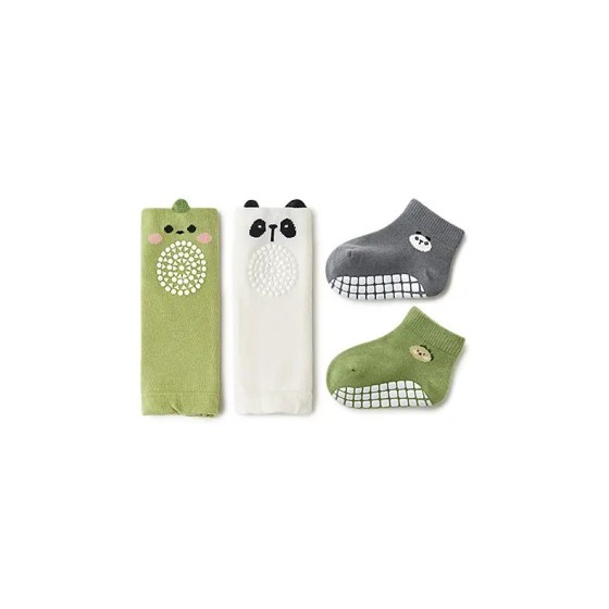 Baby Socks with Non Skid Grips | 4 Pairs