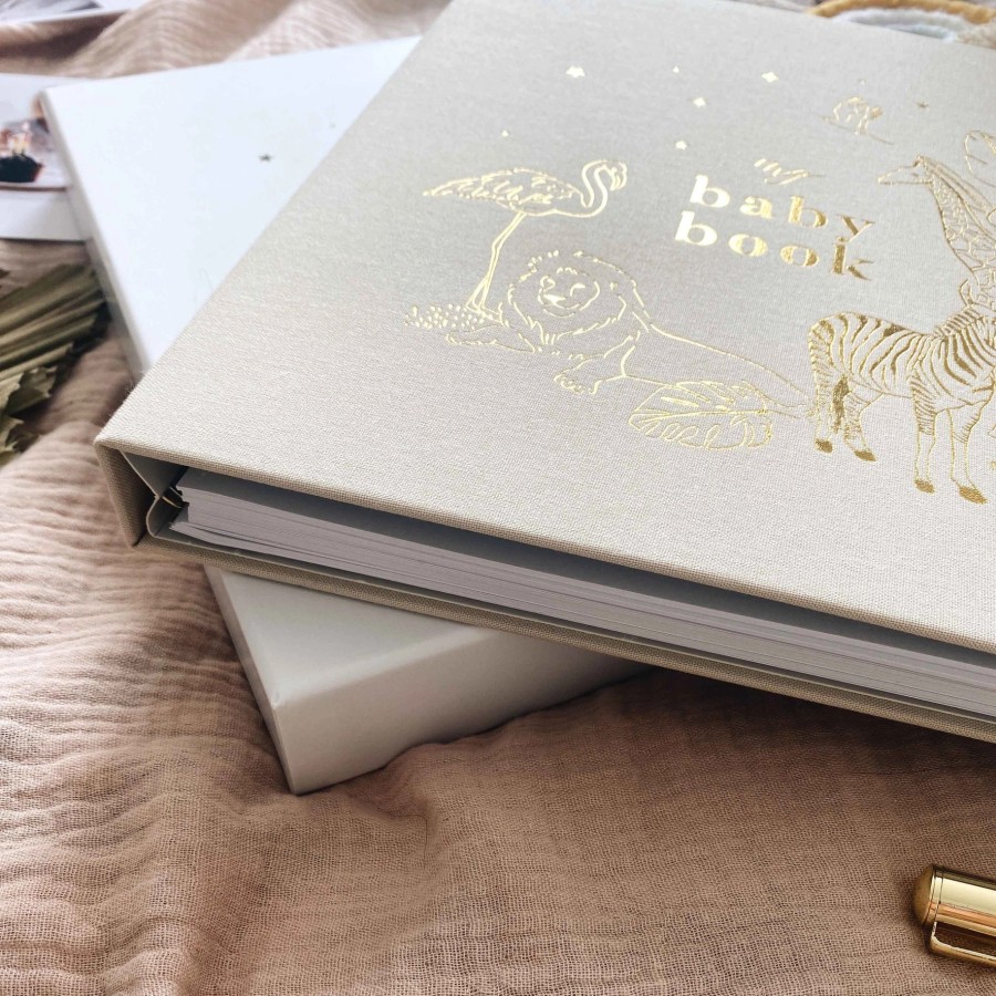 Baby Memory Book  | Safari