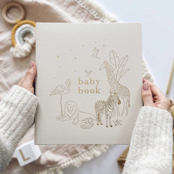Baby Memory Book  | Safari