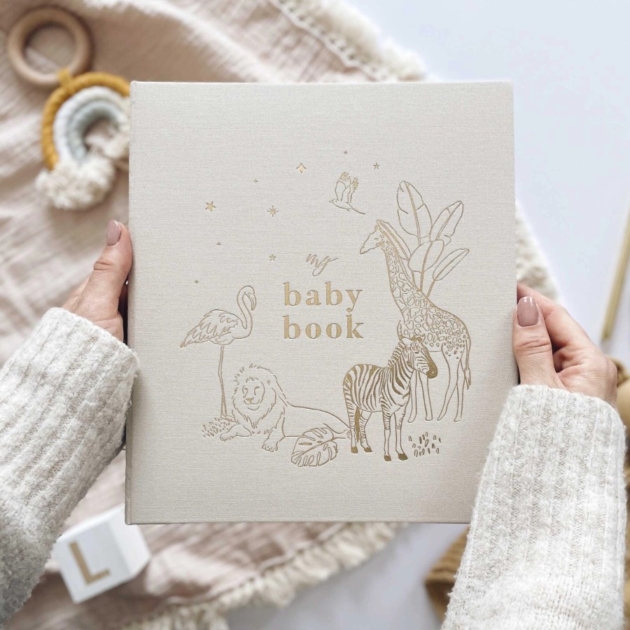 Baby Memory Book | Safari Baby Memory Book | Safari