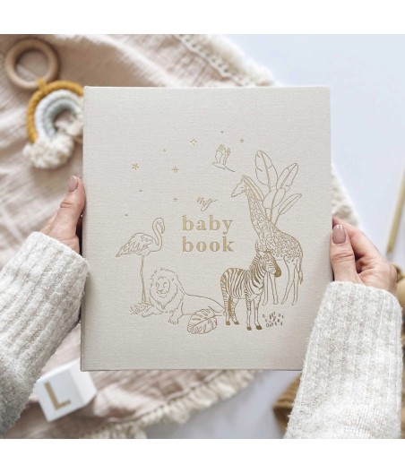 Baby Memory Book  | Safari