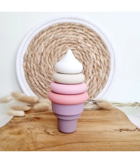 Silicone Stacking Tower Ice-cream