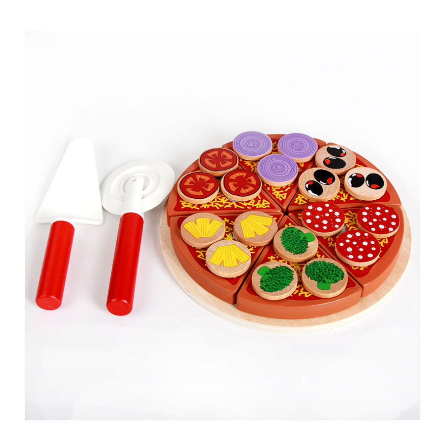 Wooden Pizza Set