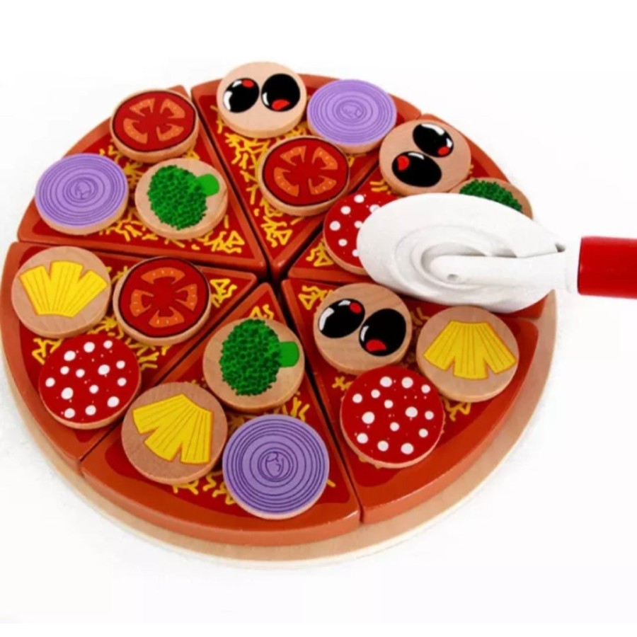 Wooden Pizza Set