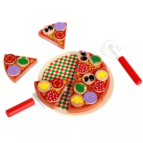 Wooden Pizza Set