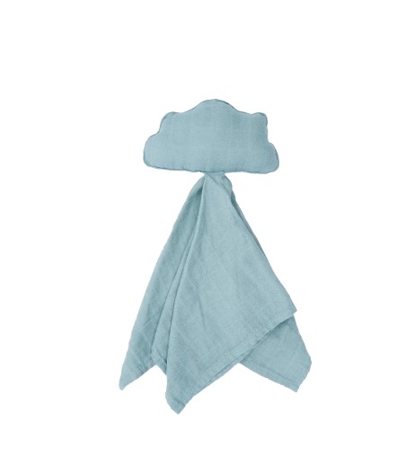 Gauze Cloud Cuddle Blanket | Wasabi