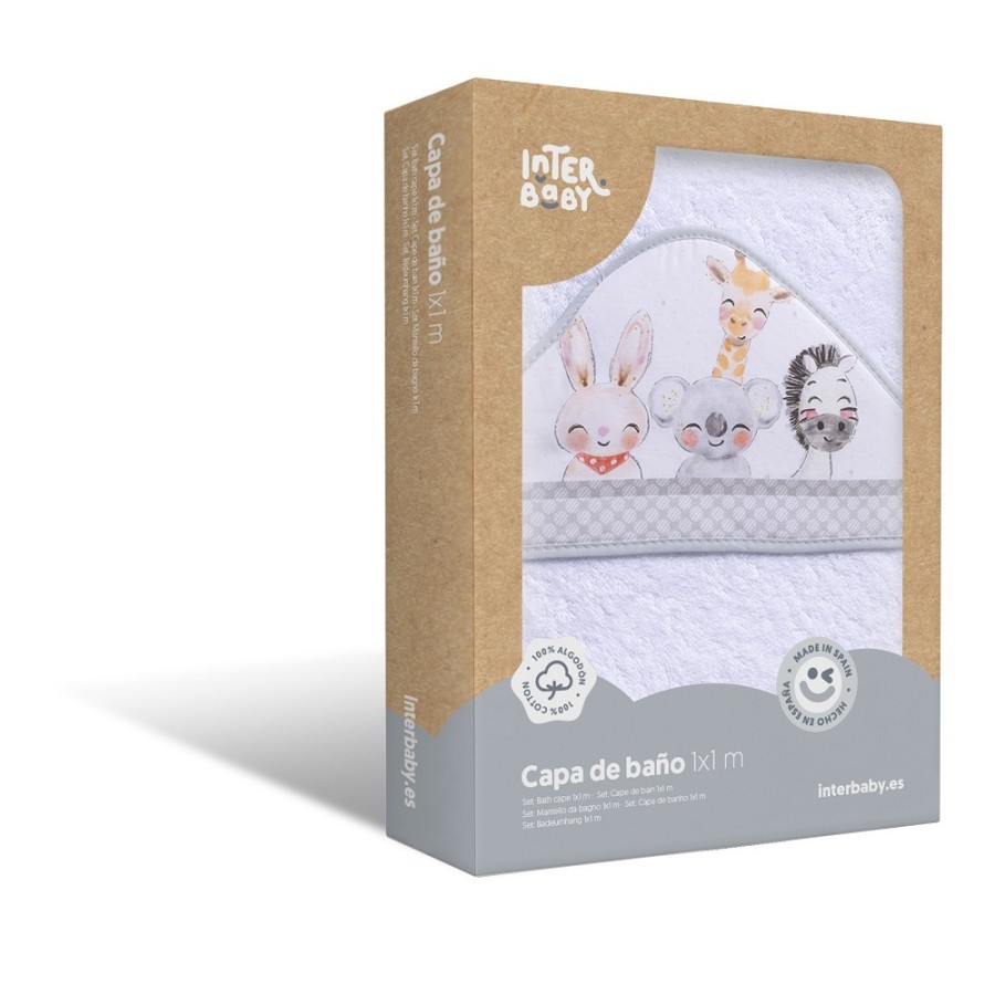 Bath Towel | White Safari