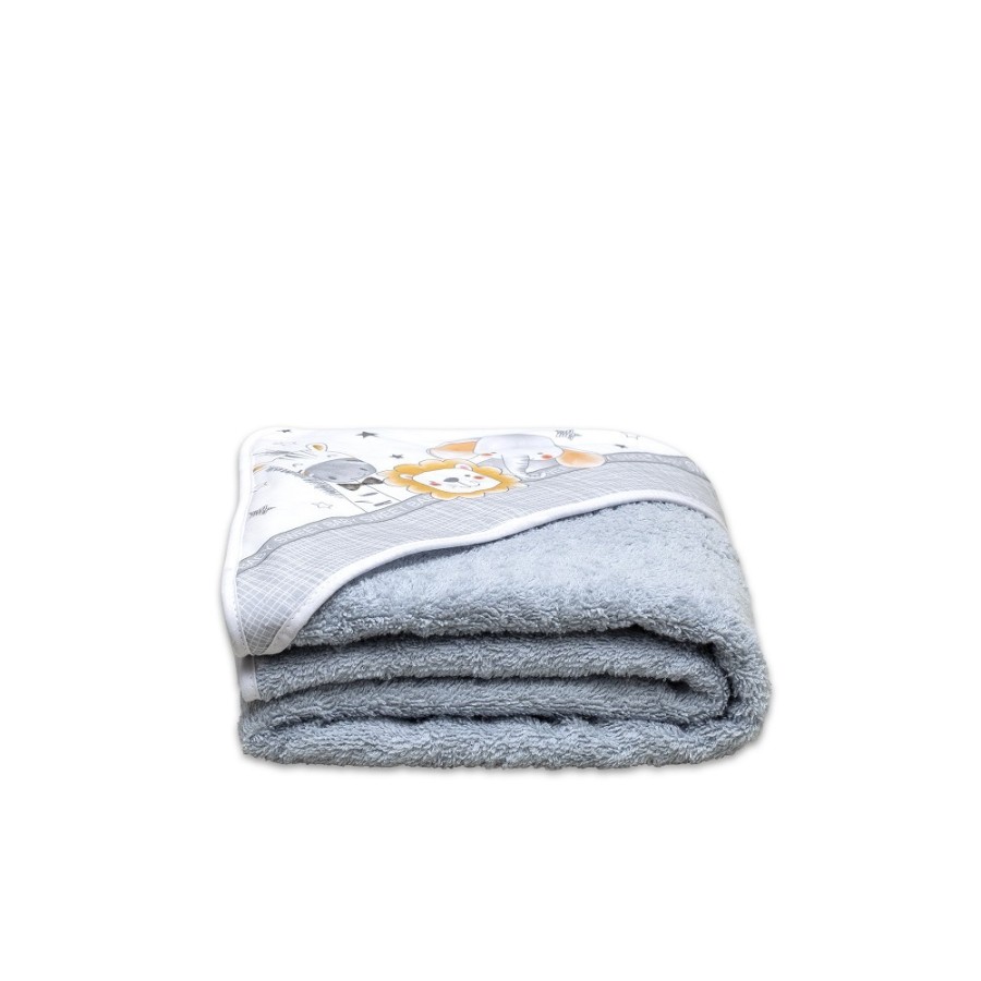 Bath Towel | Grey Safari
