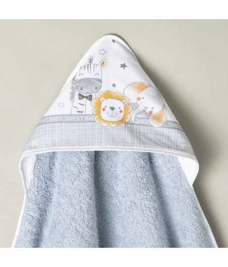 Bath Towel | Grey Safari
