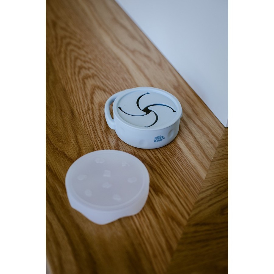 Silicone Snack Holder | Blue Grey