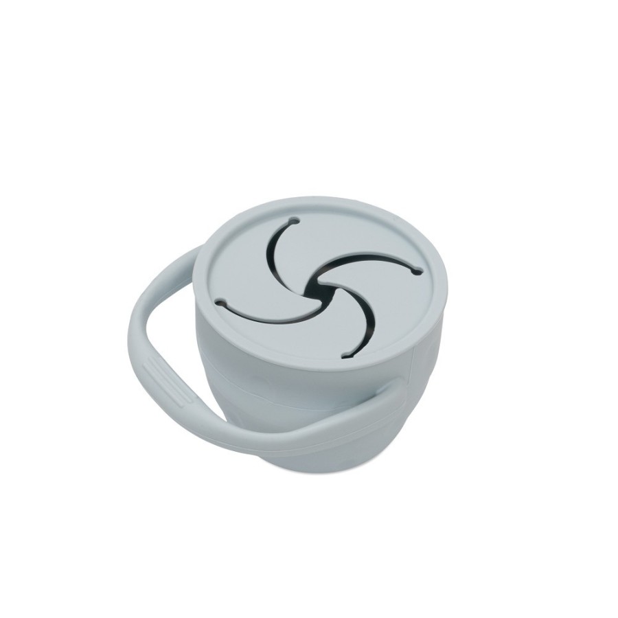 Silicone Snack Holder | Blue Grey