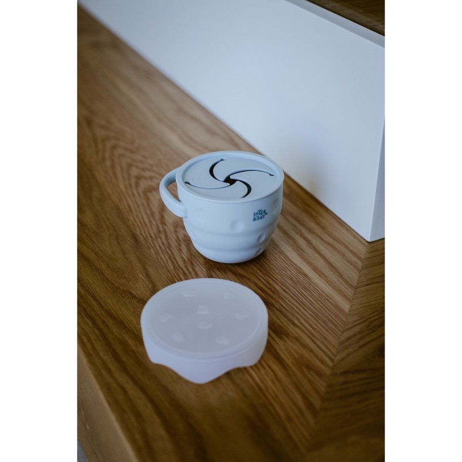 Silicone Snack Holder | Blue Grey