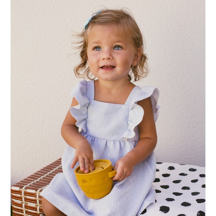 Silicone Snack Holder | Earth Ocher