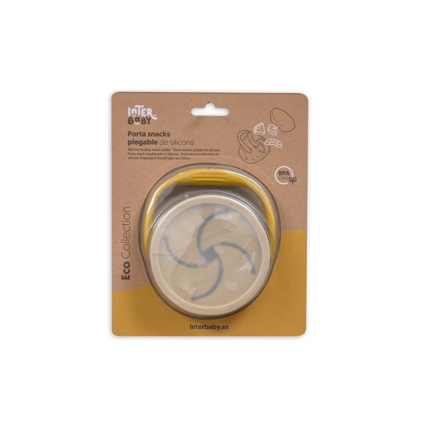Silicone Snack Holder | Earth Ocher