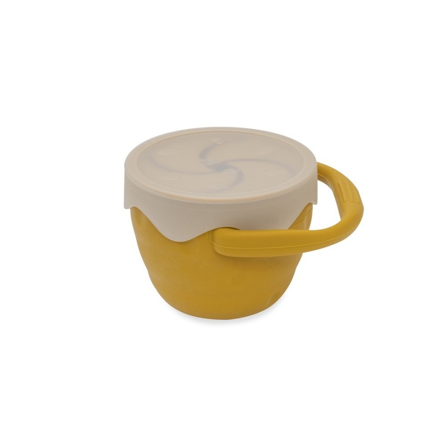 Silicone Snack Holder | Earth Ocher