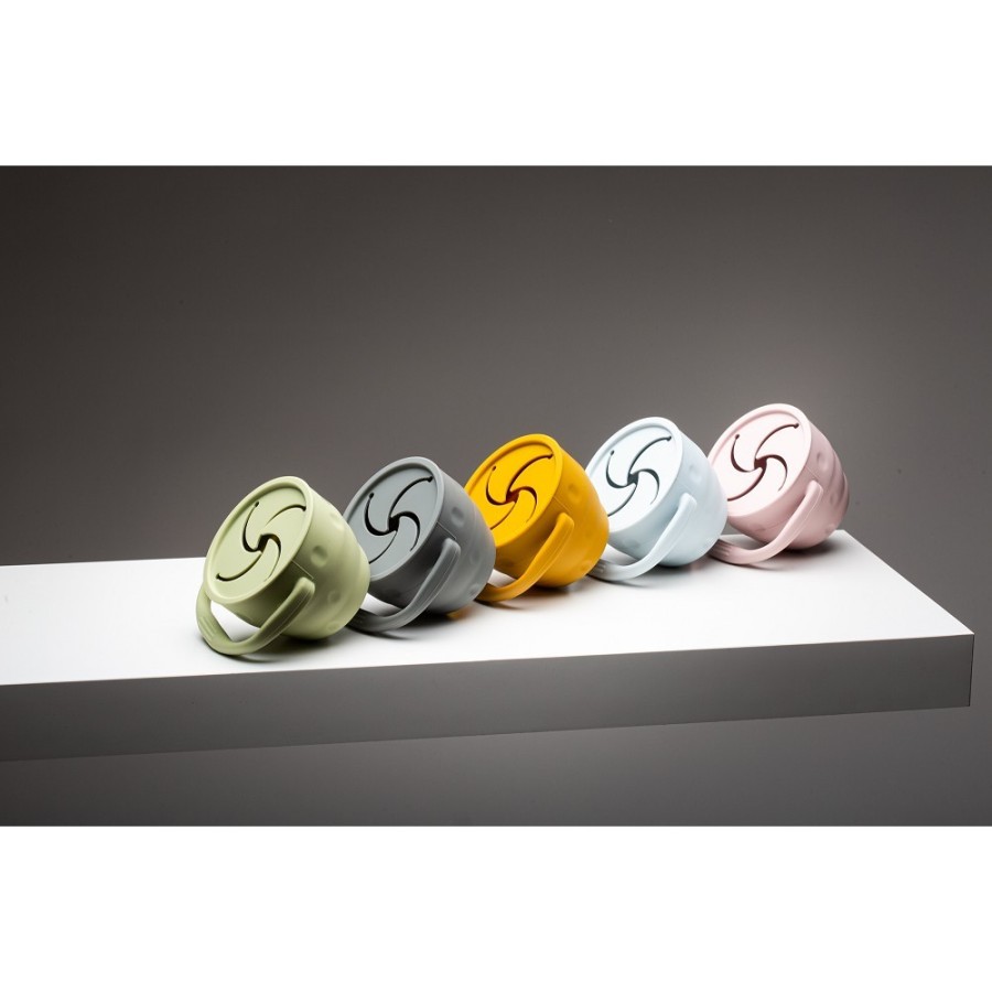 Silicone Snack Holder | Earth Ocher