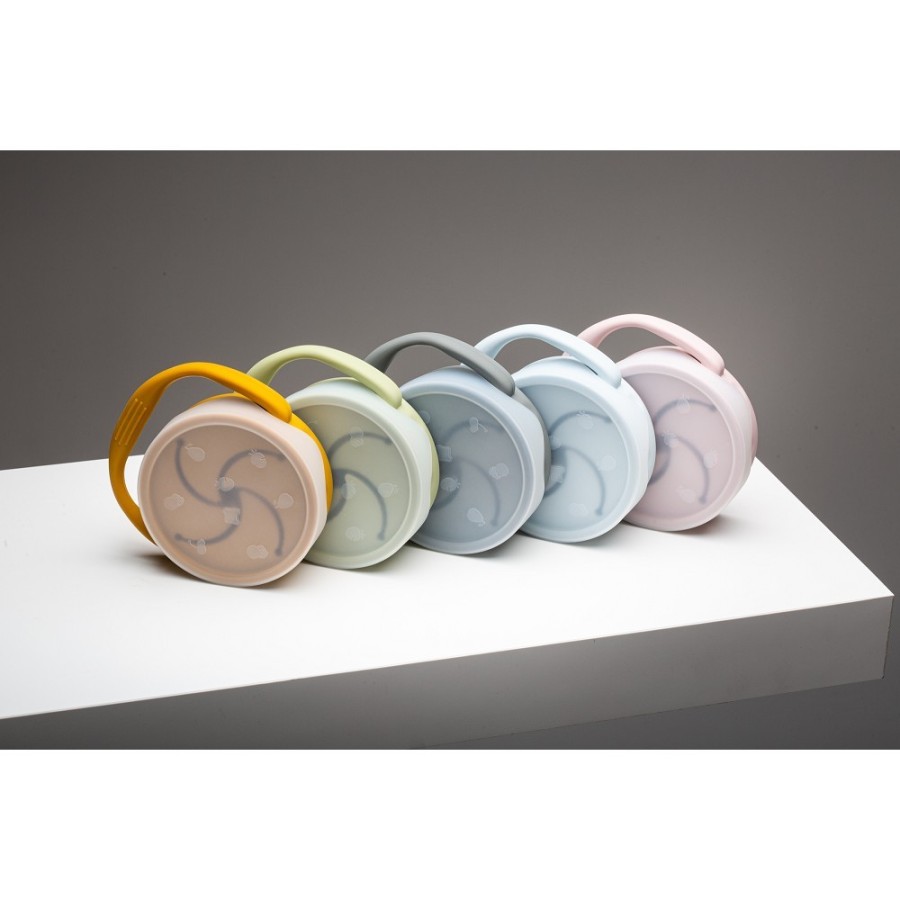 Silicone Snack Holder | Earth Ocher