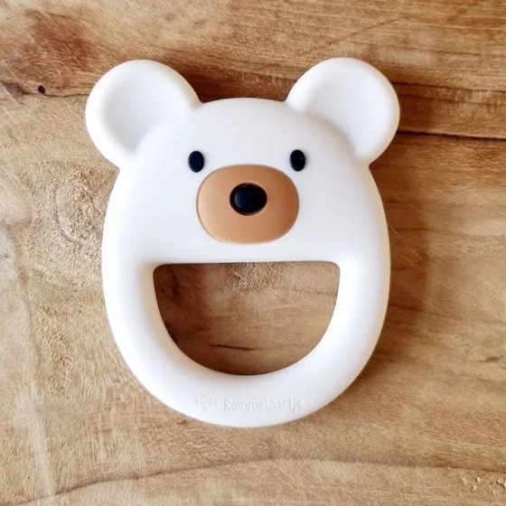Silicone teether Bear | Beige