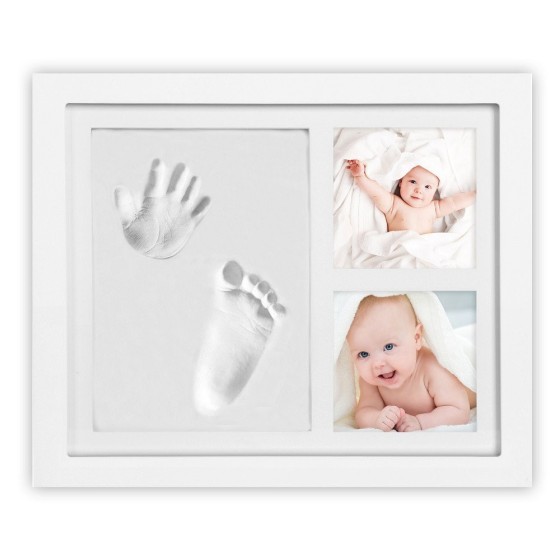 Pictures frame with 2 footprints