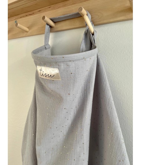 TISU Nursing Cover  | Silver Grey