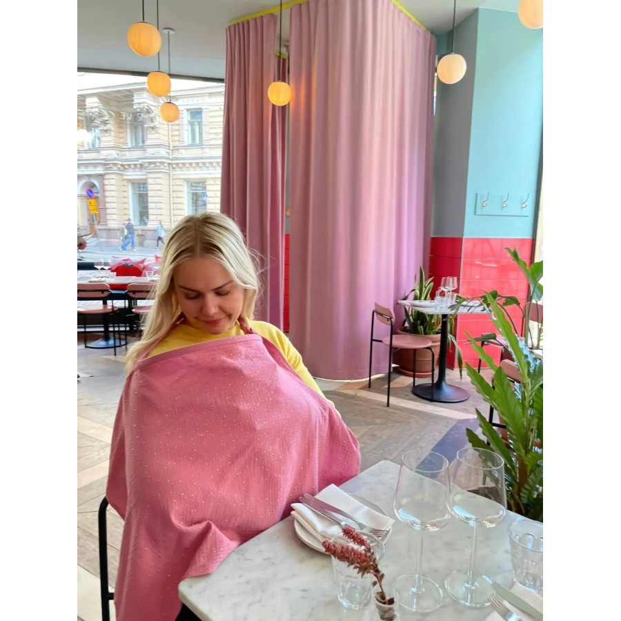 TISU Nursing Cover | Mauve Pink