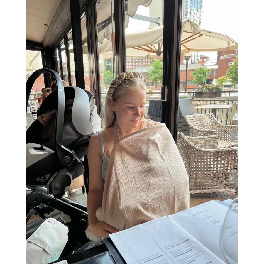 TISU Nursing Cover |  Oat Beige