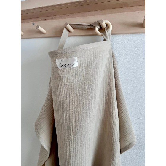 TISU Nursing Cover |  Oat Beige