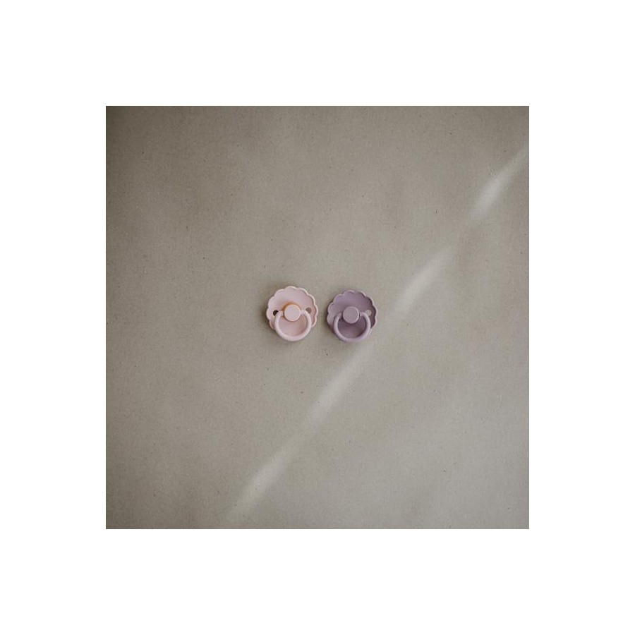 FRIGG Daisy pacifier | Soft Lilac