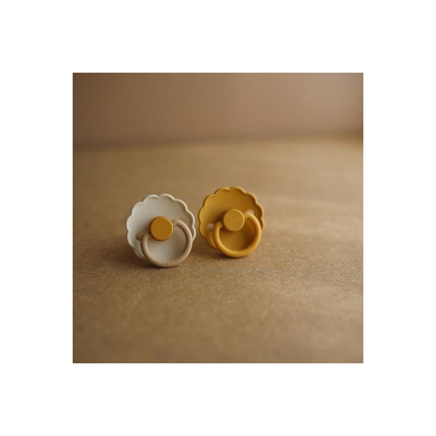 FRIGG Daisy pacifier | Honey Gold