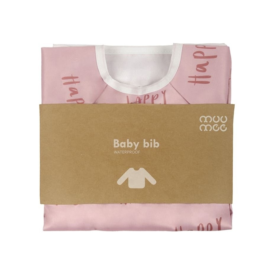 Baby Bib Waterproof | Happy