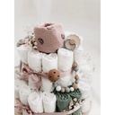 TISU Diaper Cake | Dusty Pink