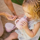 Silicone Straw Cup | Pink