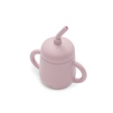 Silicone Straw Cup | Pink